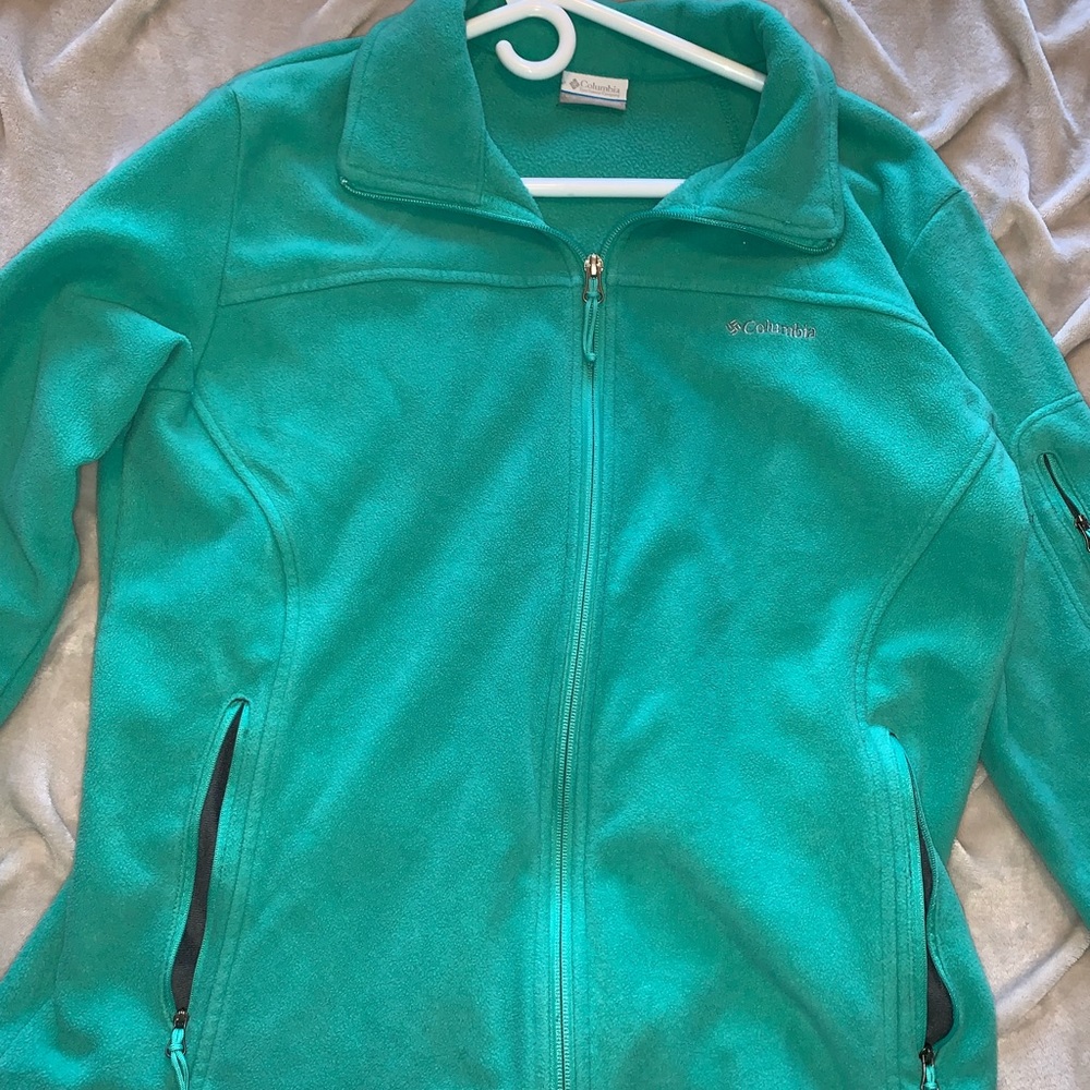 Columbia Zip Up Sweater
